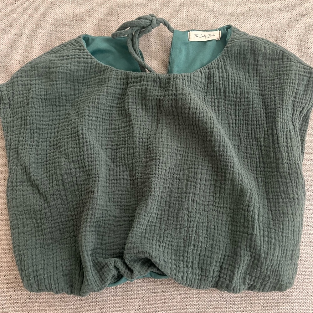 Forest Green Women's Crop